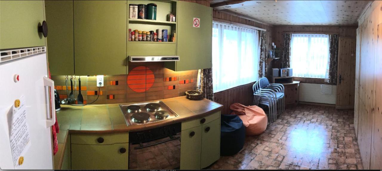 Ferienwohnung Im Chalet Boubou Wiler Dış mekan fotoğraf